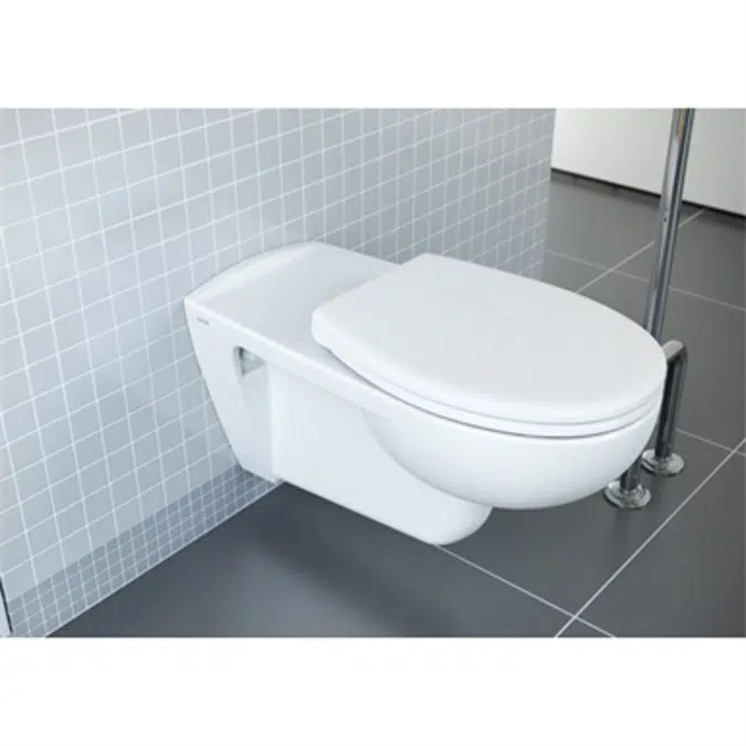 WC Pan - Rim Ex - Wall Hung - 70cm - (Special Needs) - Conforma Series - VitrA