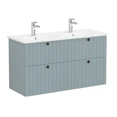 Image for Washbasin Unit - 120cm - 4 Drawers - Vanity Unit - Root Series - VitrA