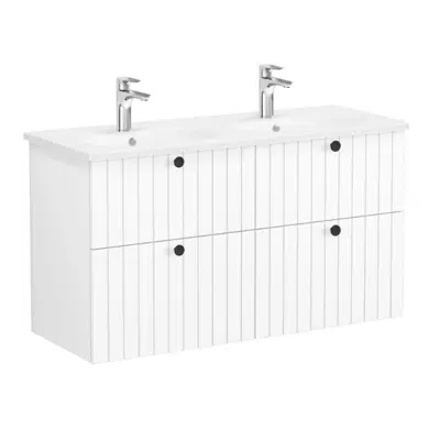 Washbasin Unit - 120cm - 4 Drawers - Vanity Unit - Root Series - VitrA图像