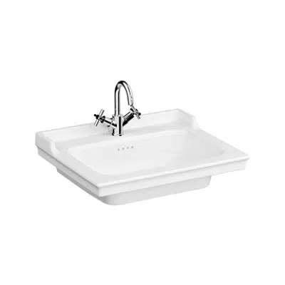 Image for Wash Basin - 65cm - One Tap Hole - With Over flow Hole - Serenada Series - VitrA