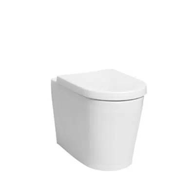 Image for WC Pan - Floor Mounted - 57cm - Without Bidet Pipe - Nest Series - VitrA