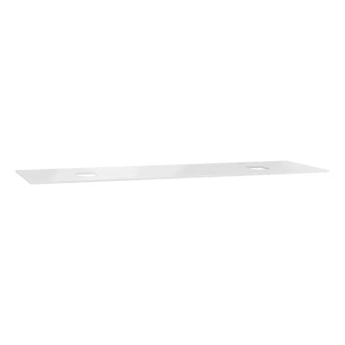 Countertop - 150cm - With Faucet Hole - Double - Origin Series - VitrA