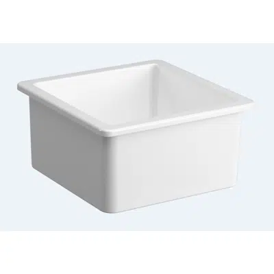 Image for Sink - 18" - Single Bowl Dual Mount Sink - VitrA