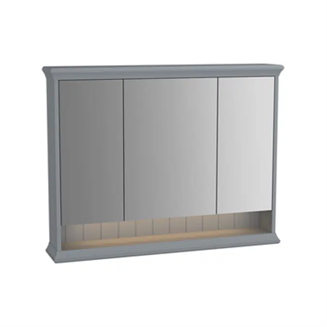 Mirror - Illuminated Mirror Cabinet - 100cm - Valarte Series - VitrA