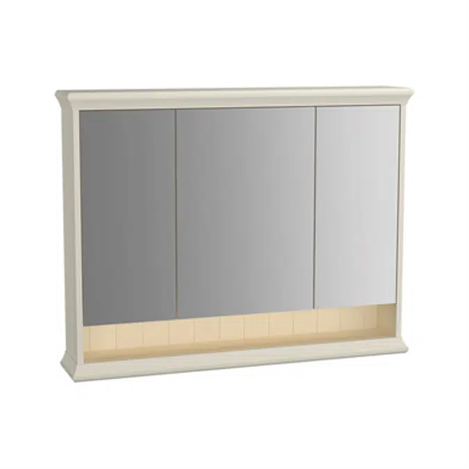 Mirror - Illuminated Mirror Cabinet - 100cm - Valarte Series - VitrA