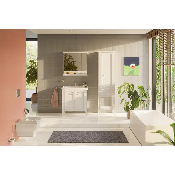 Valarte Rim-ex W-hung WC-VitrA-White