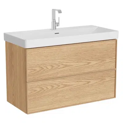 Image for Washbasin Unit - 100cm - With2Drawer - Metropole Edge Series - VitrA