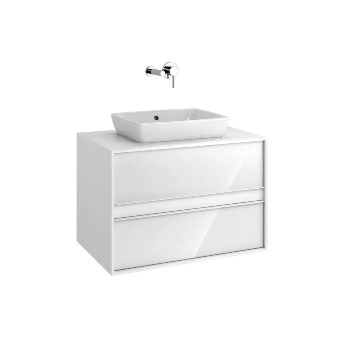 Washbasin Unit - 80cm - With Drawer - Metropole Series - VitrA