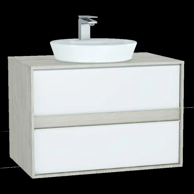 Washbasin Unit - 80cm - With Drawer - Metropole Series - VitrA