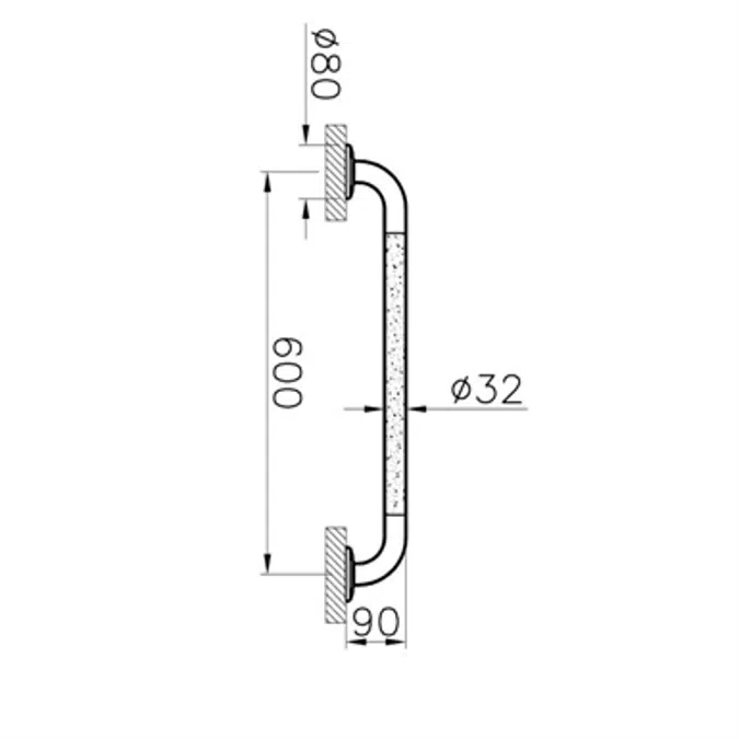 Grap Bar - 60cm  - VitrA