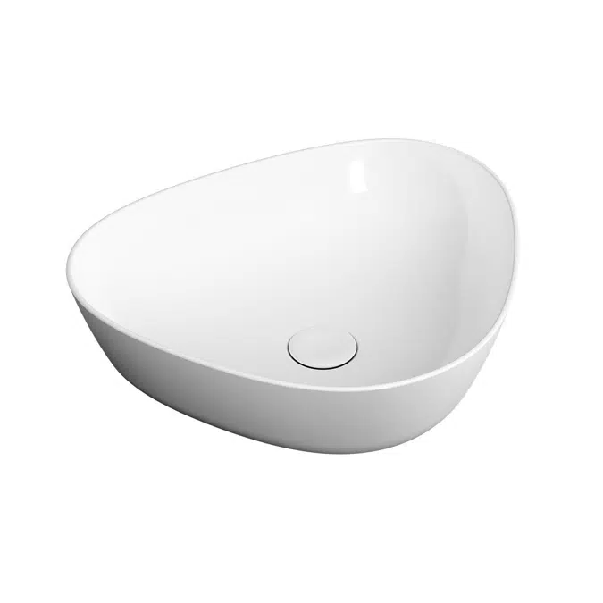 Wash Basin - Triangular Low Bowl - 45cm - Plural Series - VitrA