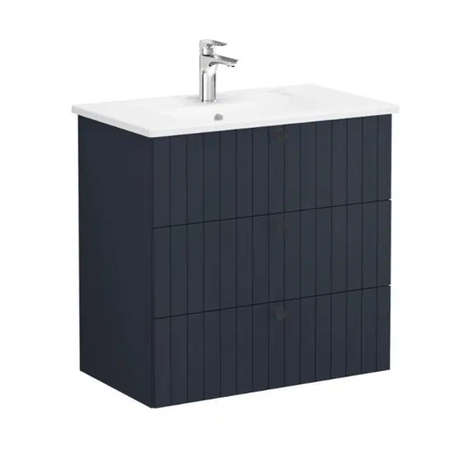 Washbasin Unit - 80cm - 3 Drawers - Root Series - VitrA