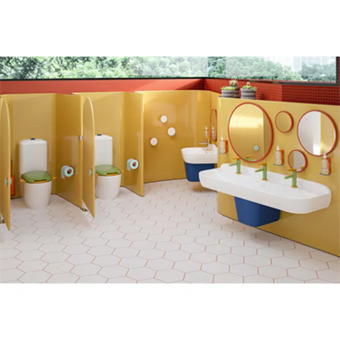 Pedestal - Wash Basin Half Pedestal - Sento Kids Series - VitrA