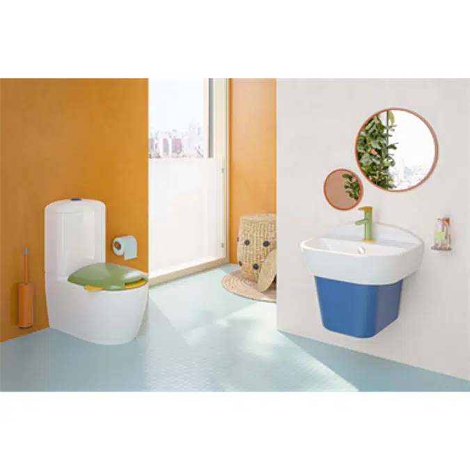 Pedestal - Wash Basin Half Pedestal - Sento Kids Series - VitrA
