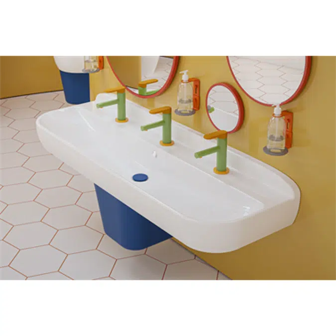 Pedestal - Wash Basin Half Pedestal - Sento Kids Series - VitrA