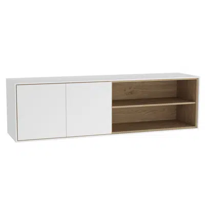 imagem para Lower Unit - 130cm - With Doors & Shelves - Voyage Series - VitrA