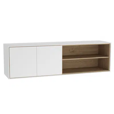 Image for Lower Unit - 130cm - With Doors & Shelves - Voyage Series - VitrA