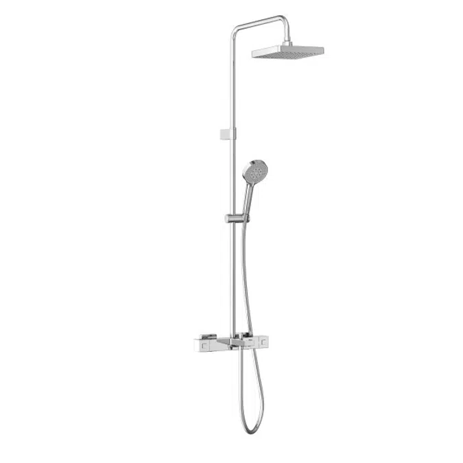 Base Square Shower System