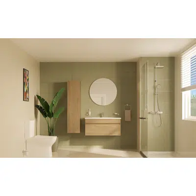 Image for Base Square Shower System