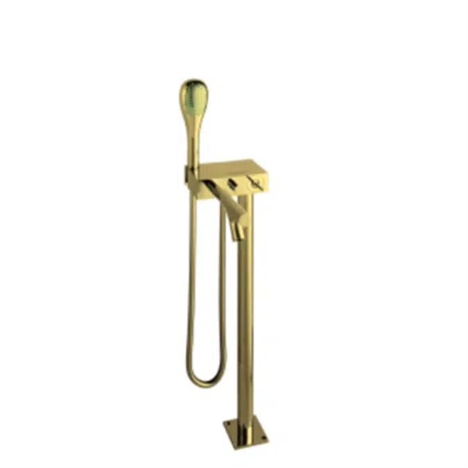 Bath & Shower Mixer - Joystick - Floor Mounted - İstanbul Series - VitrA