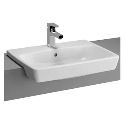 Wash Basin - (Semi-recessed) - 60cm - Metropol Series - VitrA图像