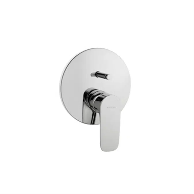 Bath & Shower Mixer - (Built-in Exposed part) - X-Line Series - VitrA