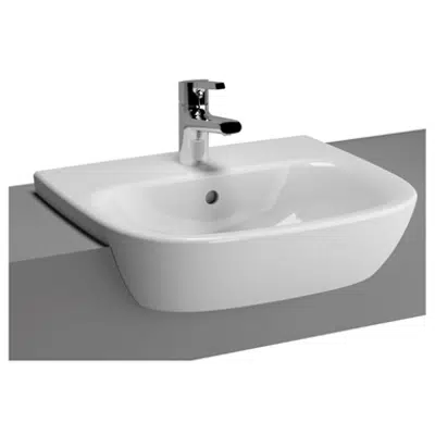 Basin - Semi-Recessed Basin - Zentrum Series - VitrA图像