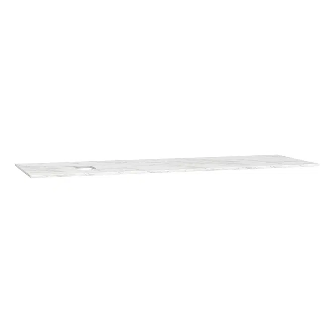 Countertop - 150cm - With Faucet Hole - Left - Origin Series - VitrA