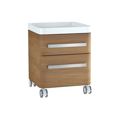 Image for Mid Unit - 45cm - Two Drawer - Moveable Middle Unit - Nest Trendy Series - VitrA