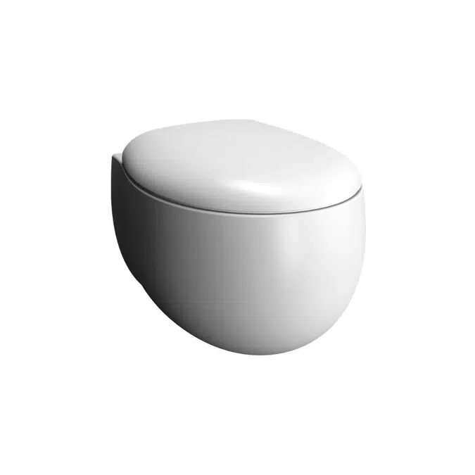 WC Pan - RimEx - Wall Mounted - 54cm - Memoria Series - VitrA