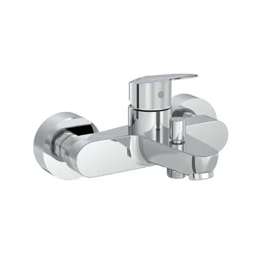 BathMixer-WallMounted-VitrA-FlowRoundSeries图像