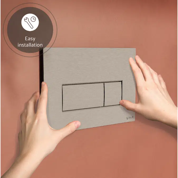 FlushPlateControlPanel-ToiletCisterns-VitrA-Root Square Series