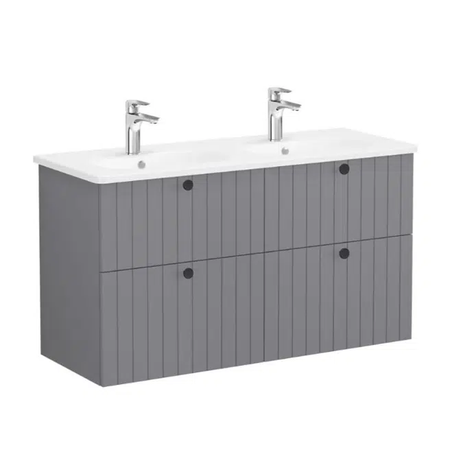 Washbasin Unit - 120cm - 4 Drawers - Vanity Unit - Root Series - VitrA