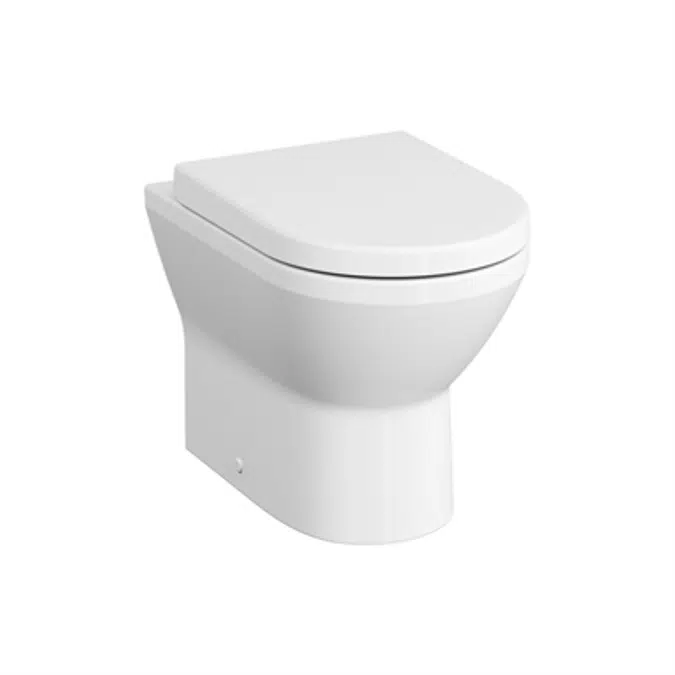 WC Pan - Rim Ex - Single WC Pan - 54cm - Floor Mounted - Back To Wall - İntegra Series - VitrA