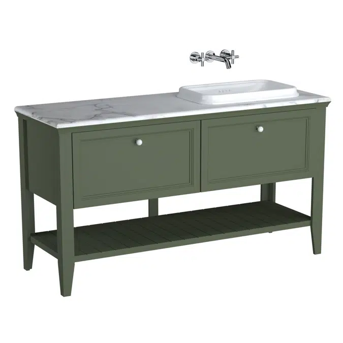 Washbasin Unit - 150cm - 2 Drawers - Right - Valarte Neo Series - VitrA