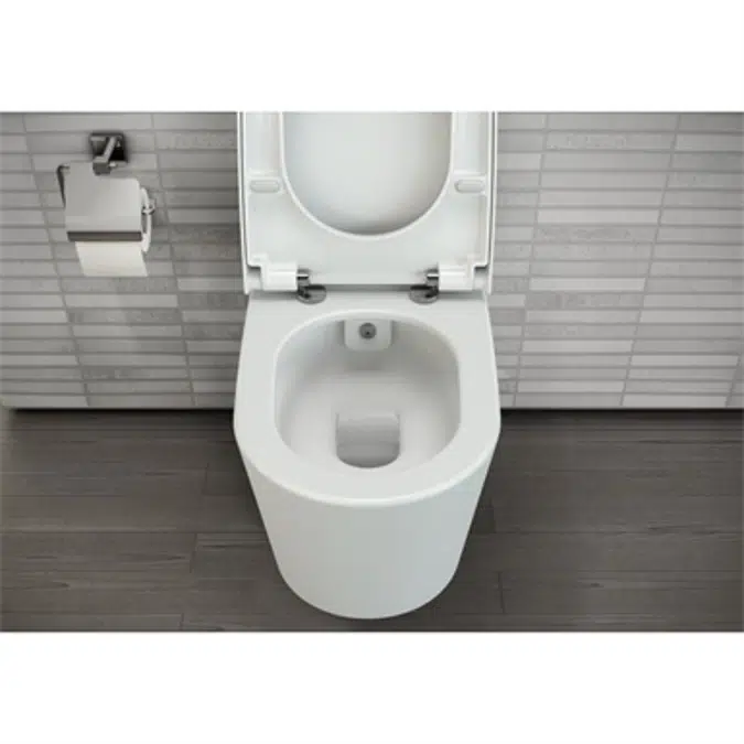 WC Pan - Wall Mounted - 57cm - Nest Series - VitrA