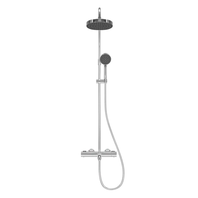Base Round Shower System