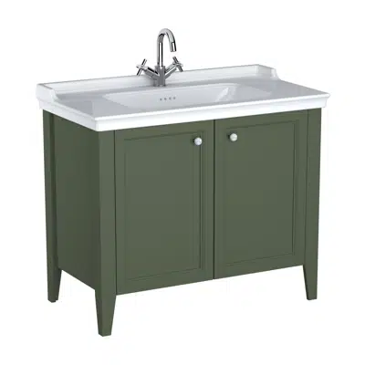 Washbasin Unit - 100cm - With Door - 1 Tap Holes - Valarte Neo Series - VitrA 이미지