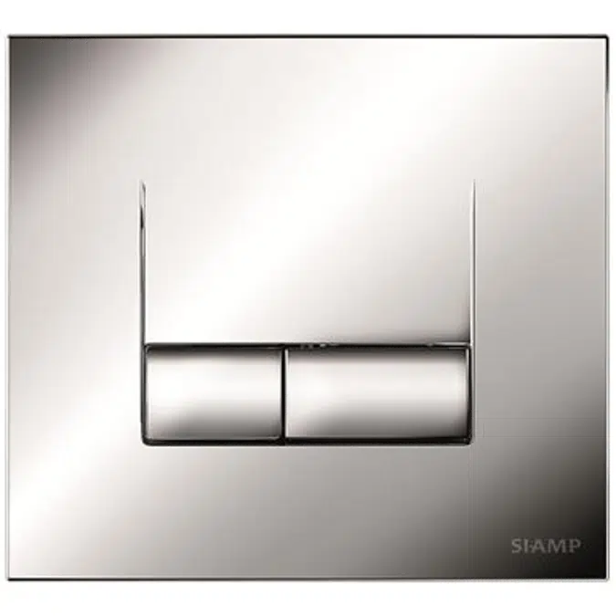 SMART Chrome Plated Flush Plate