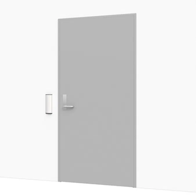 BIM objects - Free download! Corridor Door with Door Automatic | BIMobject