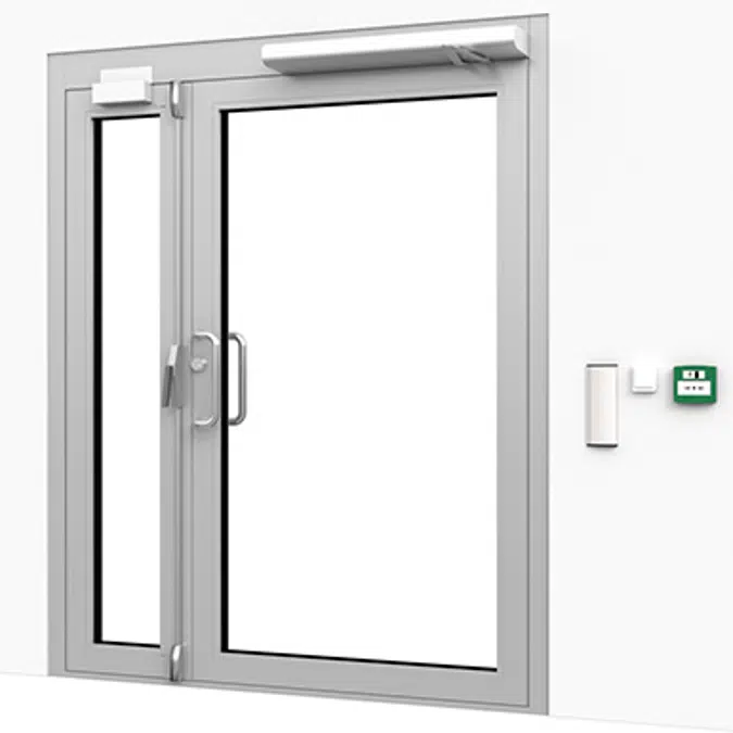 Entrance Door with Card Reader