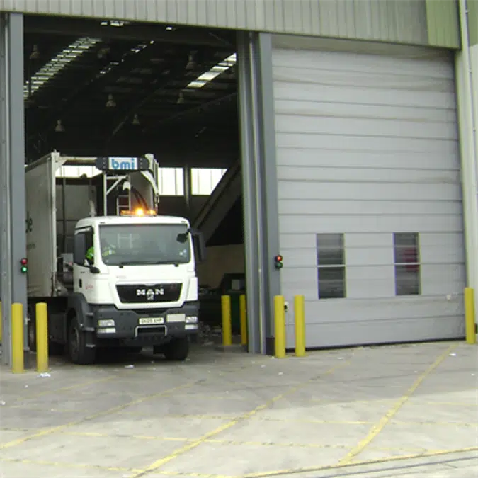 Crawford VL3010 vertical lifting fabric door 
