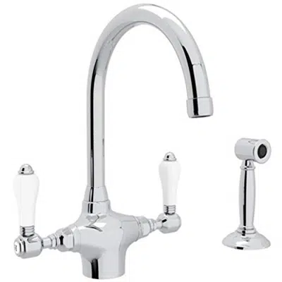 画像 Rohl A1676LPWSAPC-2 Kitchen Faucet