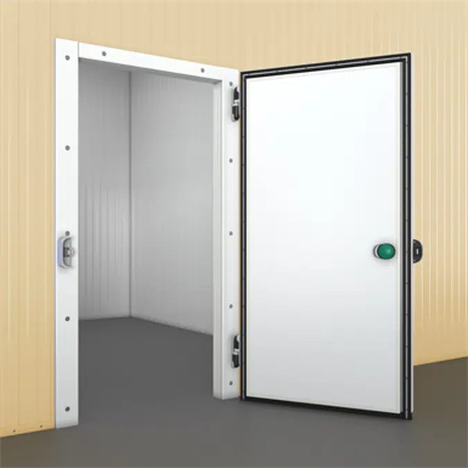 Half-Hidden Hinged Single Leaf Door (HSLD H)