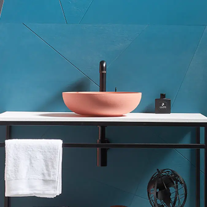 ON-TOP Circle Washbasin 380x110mm