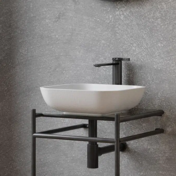 ON-TOP Square Washbasin 380x380x110mm