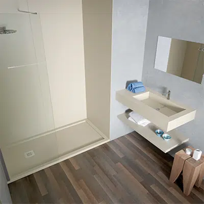 ARQ ZERO Shower Tray 1000x900mm için görüntü