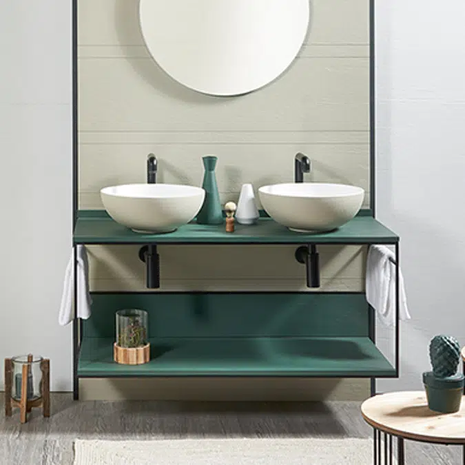 ON-TOP Circle XL Washbasin 400X400x110mm