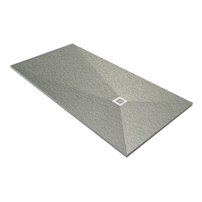 BIM objects - Free download! BASE SLATE Shower Tray 1400x900mm | BIMobject