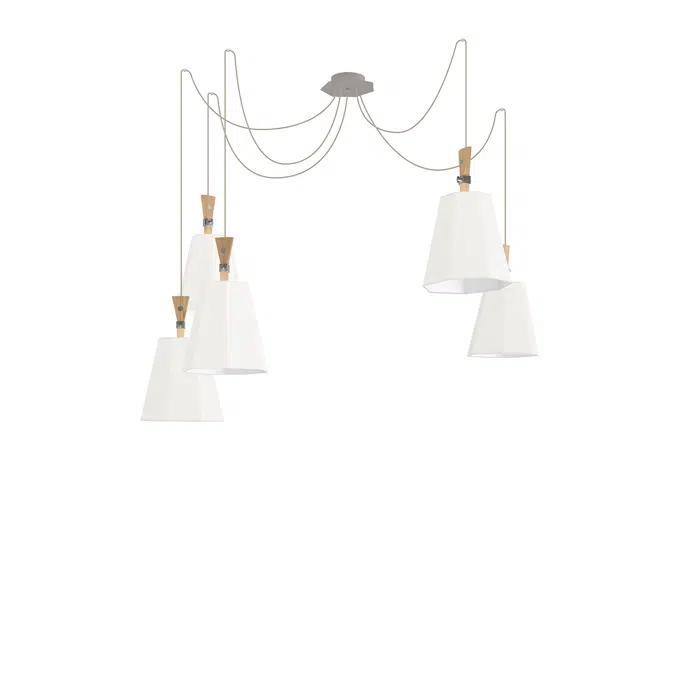 LUXIOLE - CHANDELIER 5 Grand